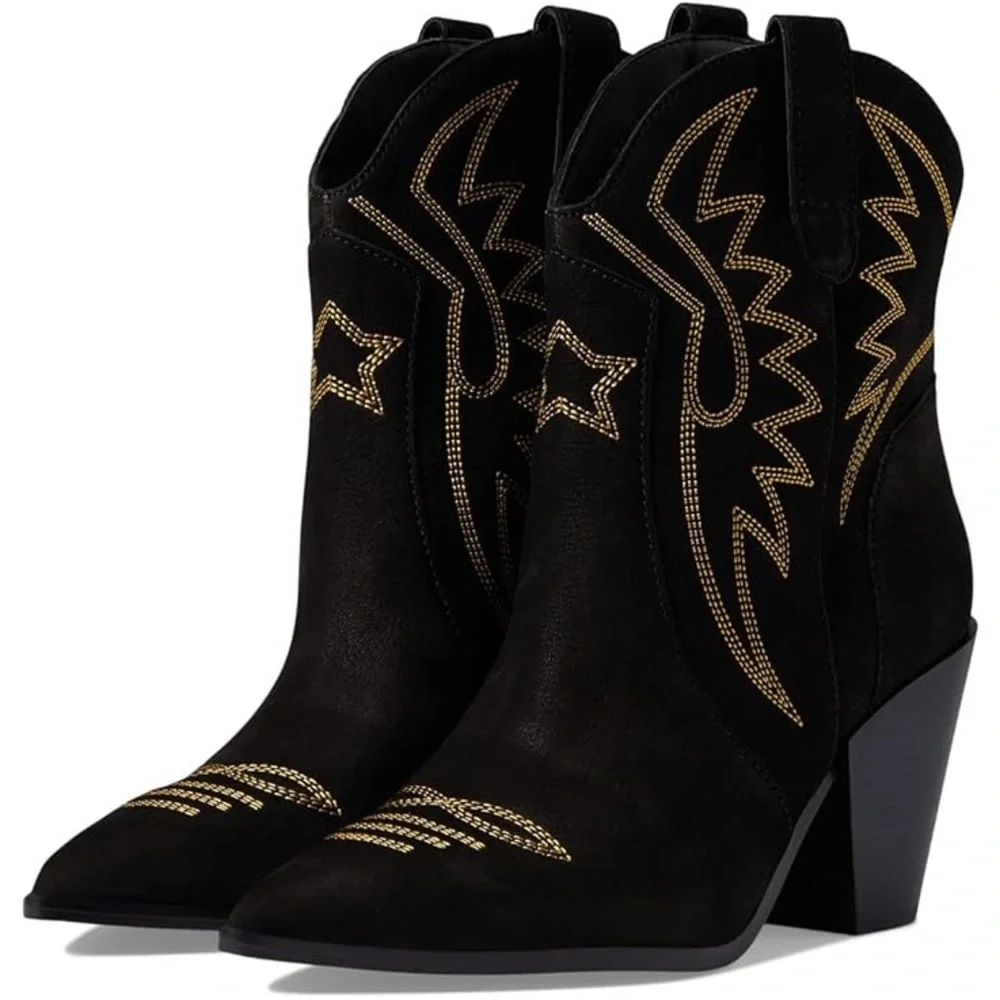 DV Leather Ginni Cowboy Boots